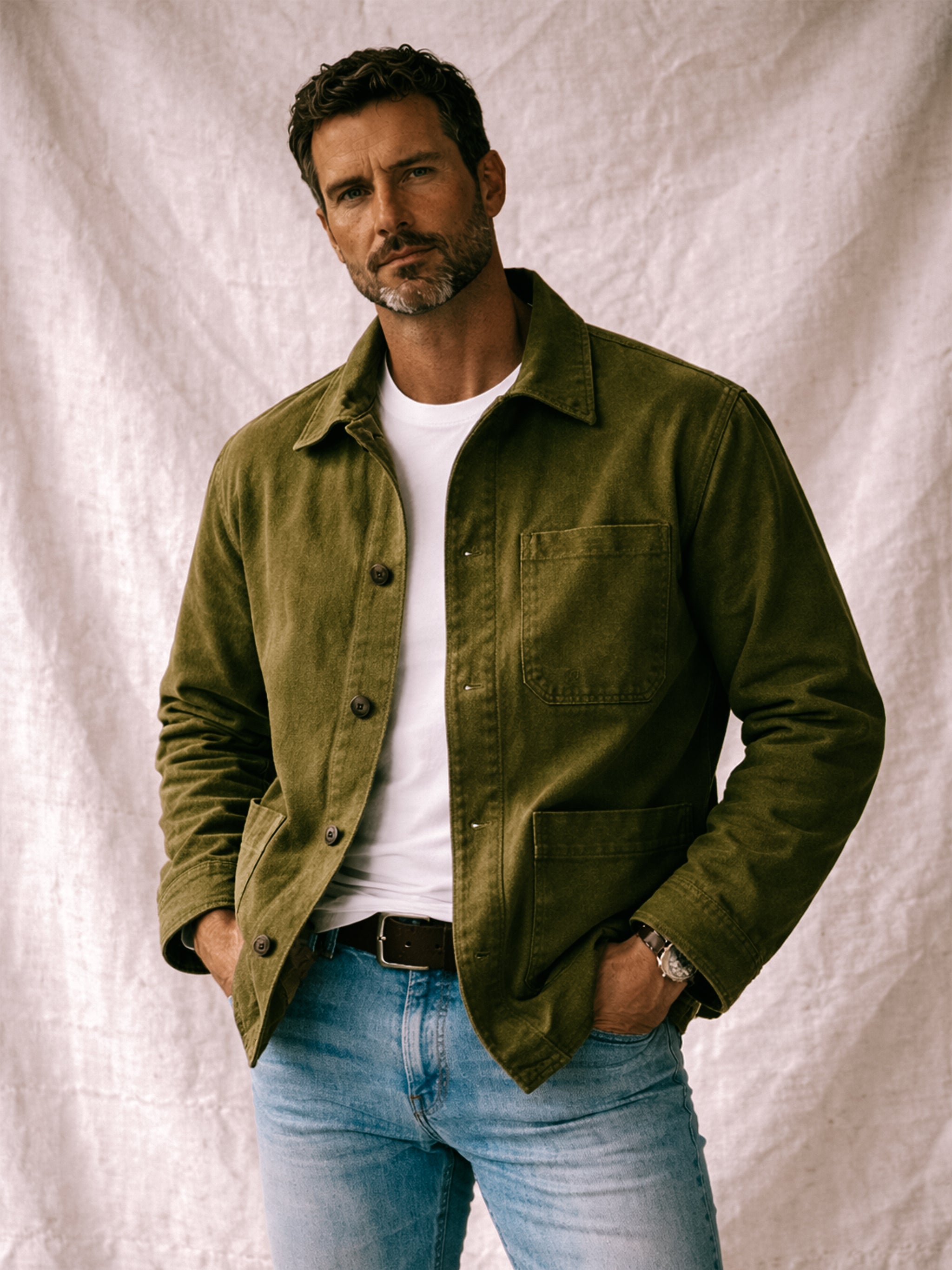 Pintor Jacket in Moss