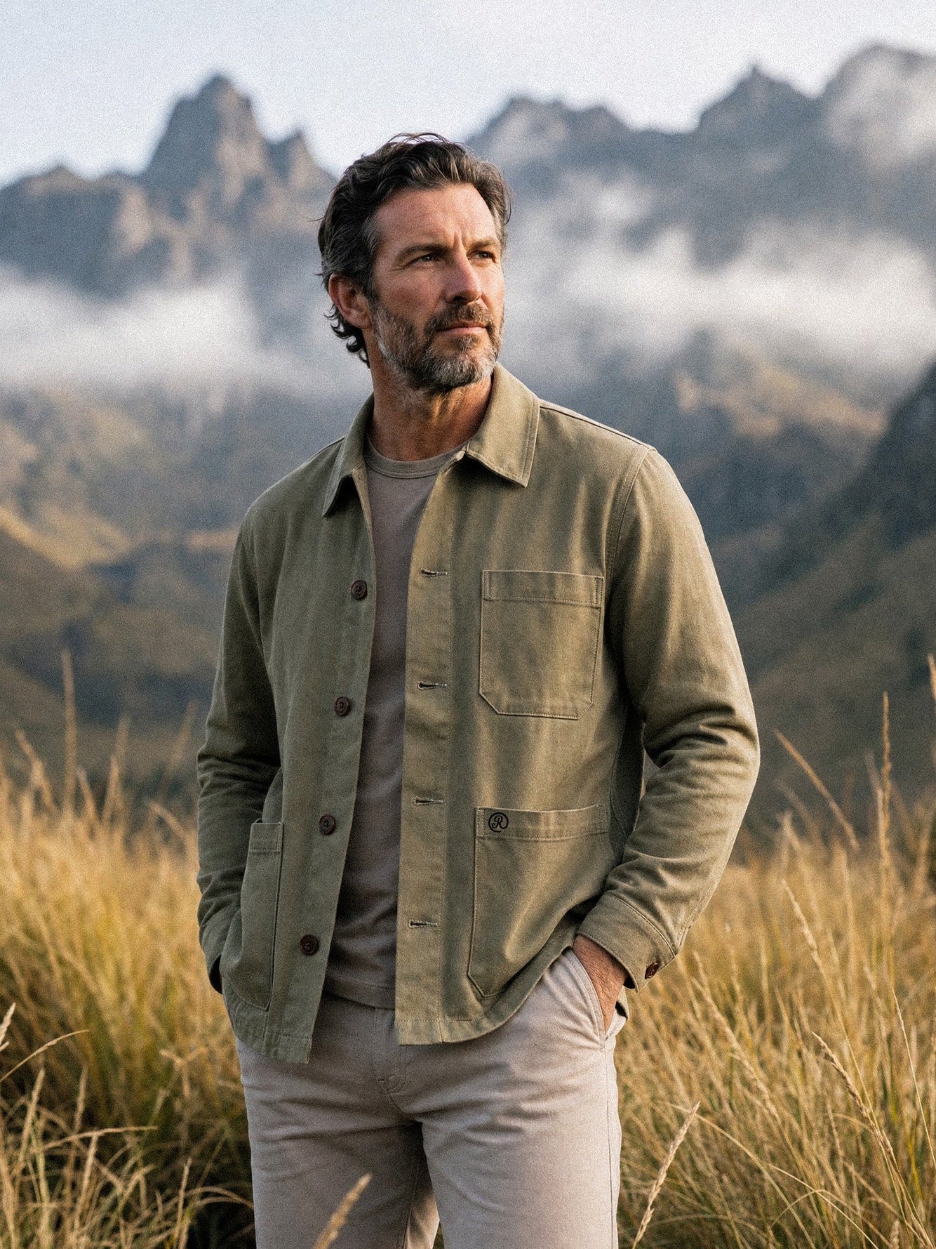 Pintor Jacket in Moss