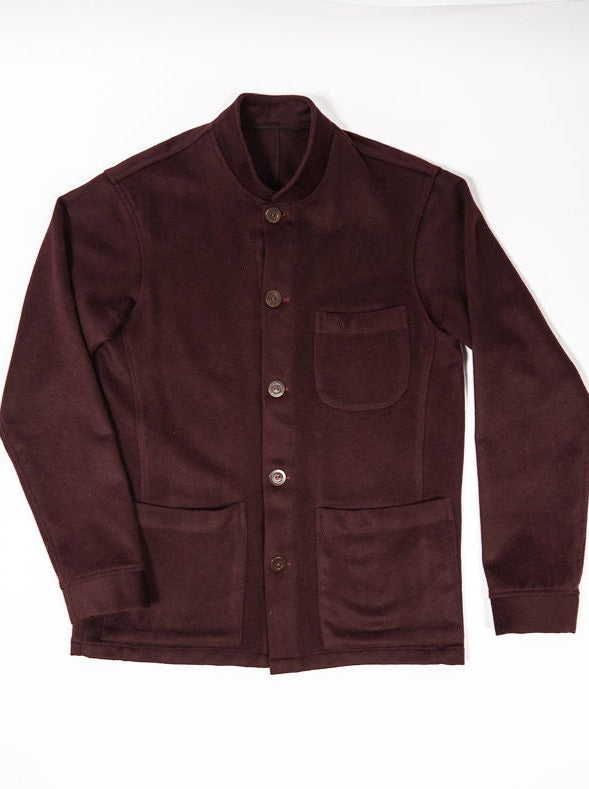 Tambo Wool Jacket in Bordeaux