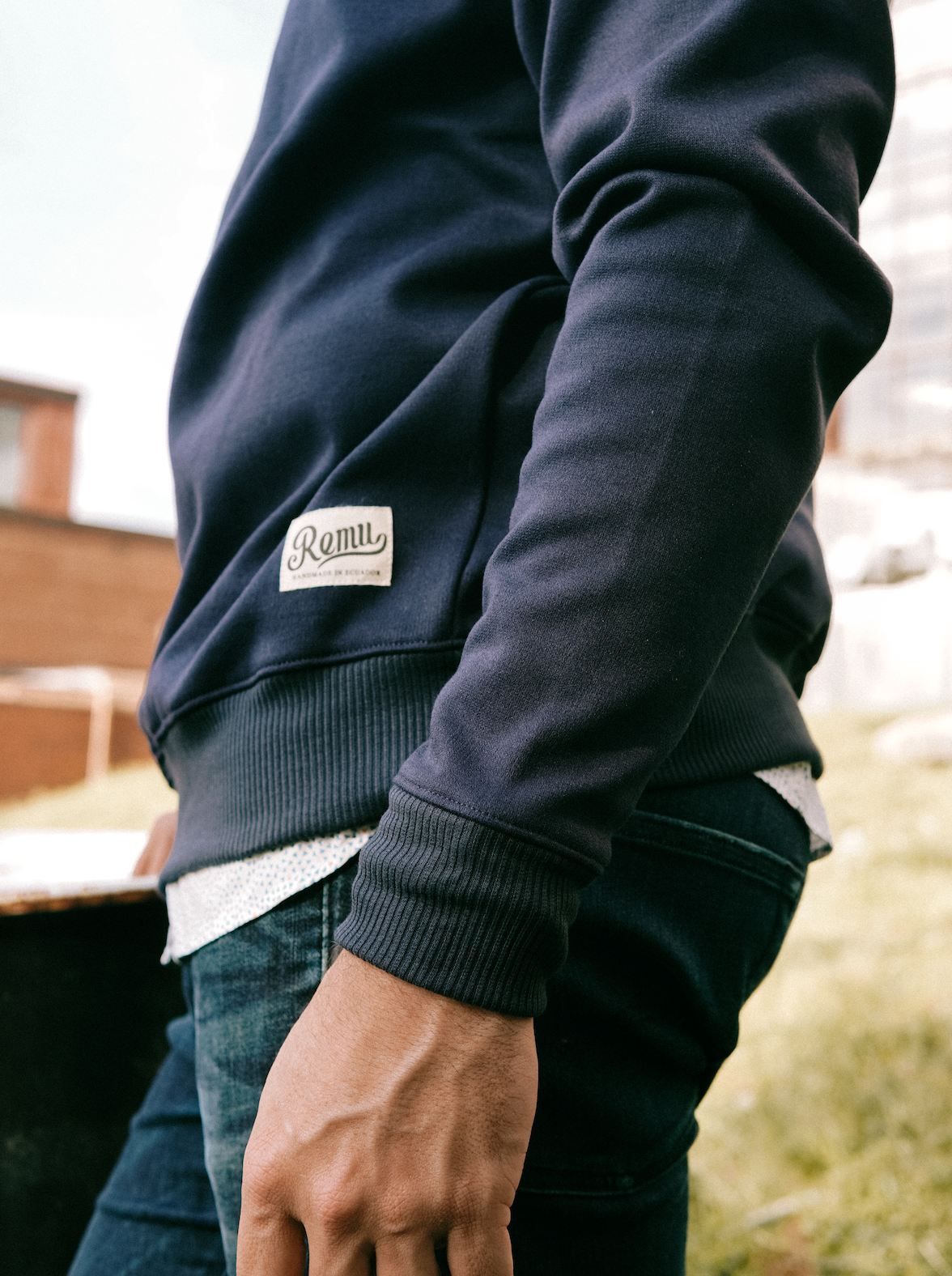 Ñaño Crewneck in Mar