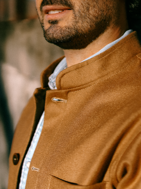 Tambo Wool Jacket in Desert