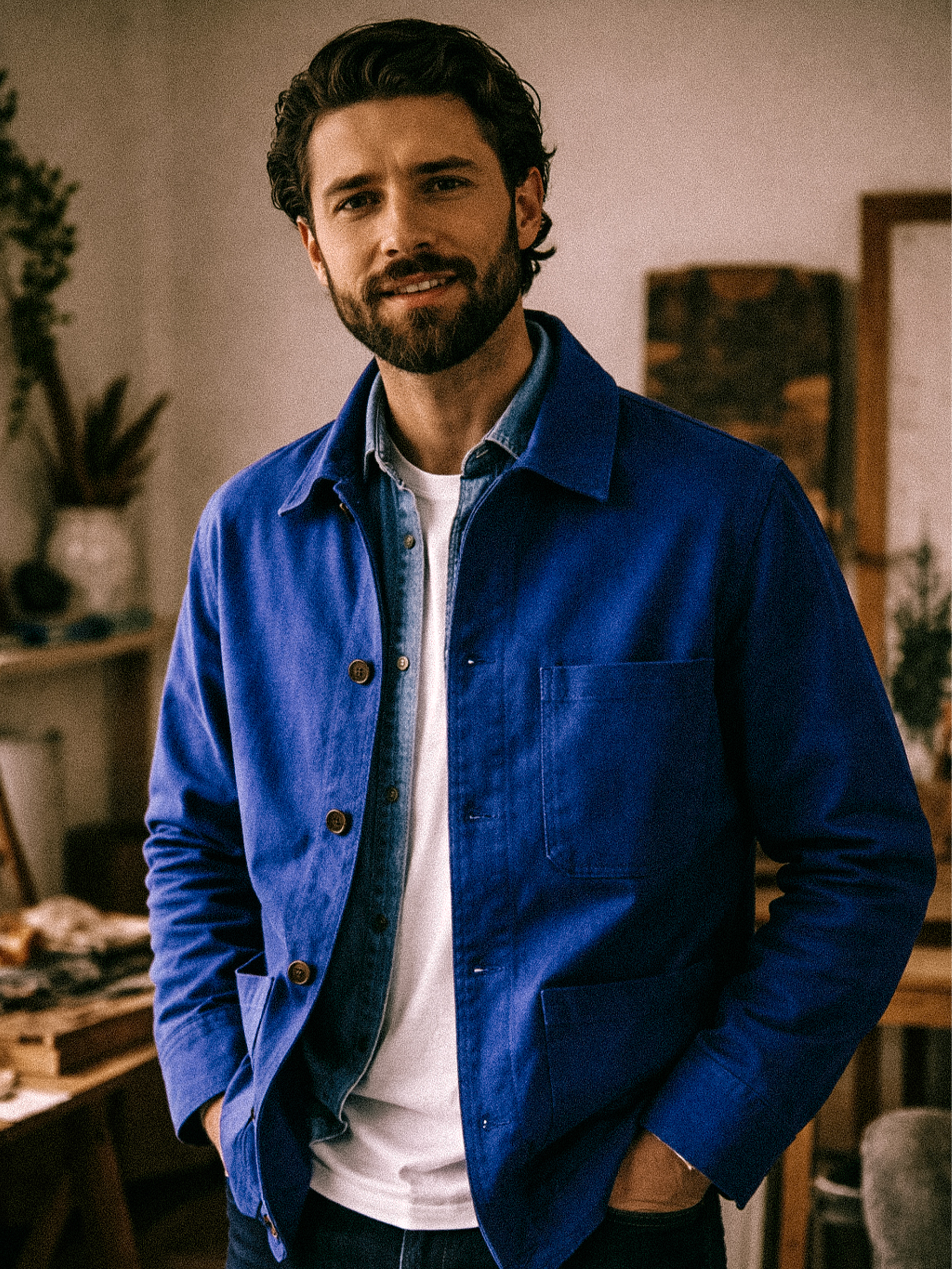 Pintor Jacket in Blue