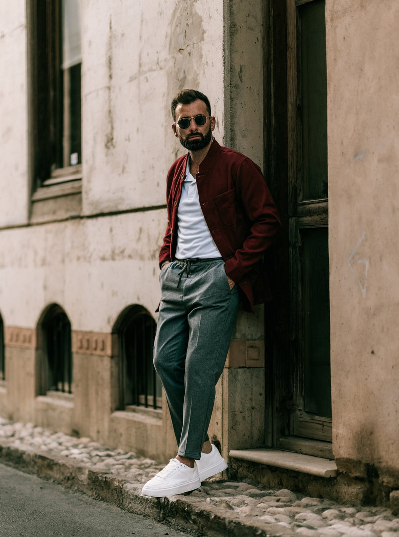 Bordeaux deals jacket mens