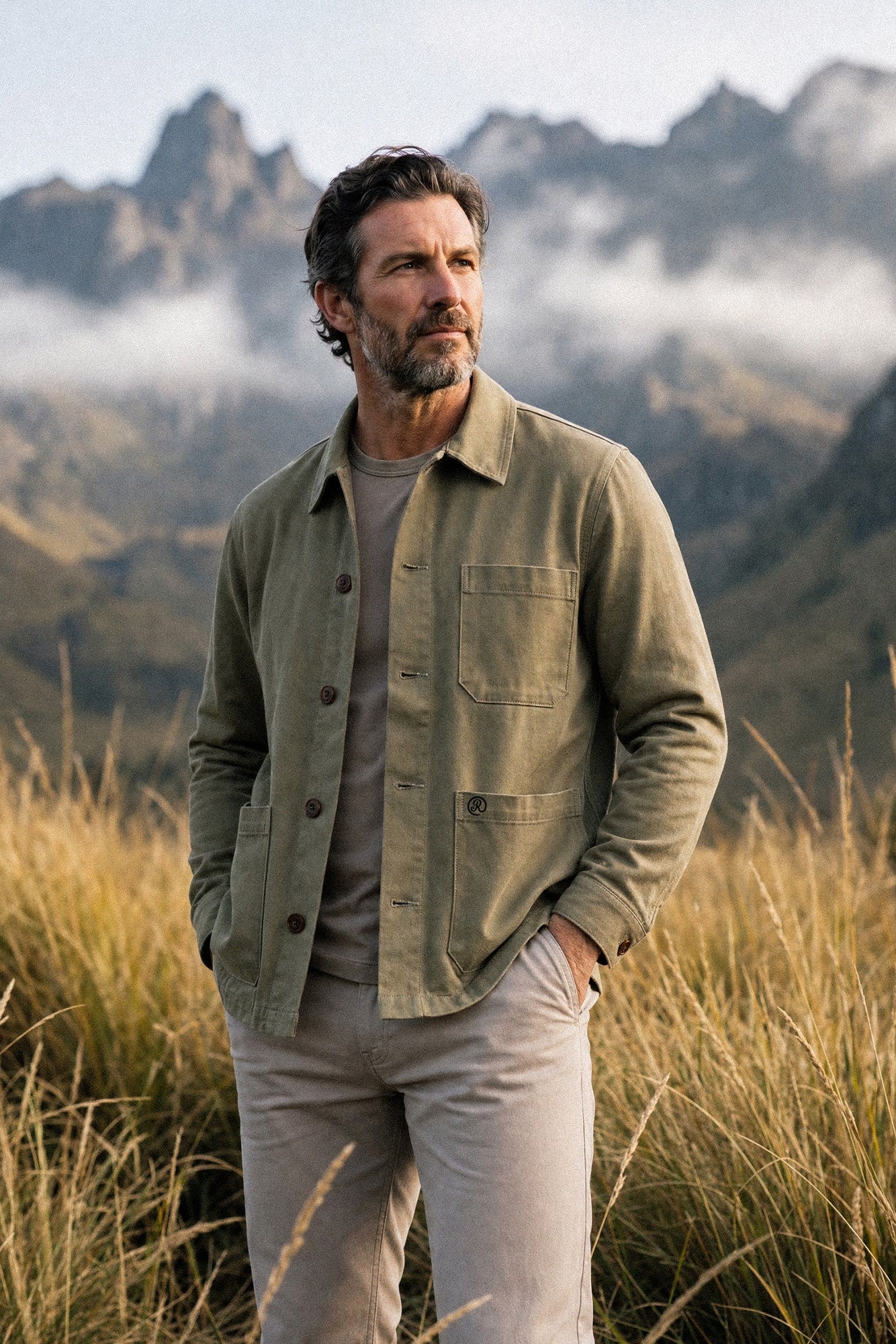 Pintor Jacket in Moss