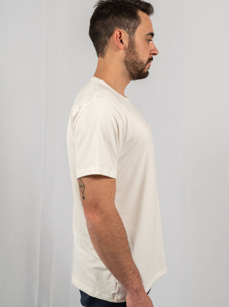 Bamboo Tee in White