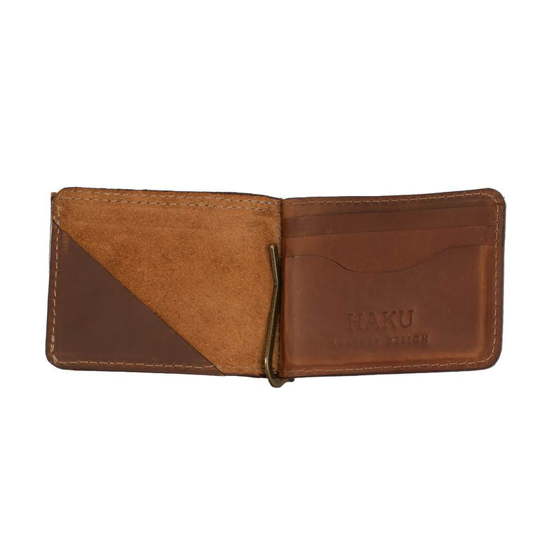 Nanu Clip Wallet in Chocolate