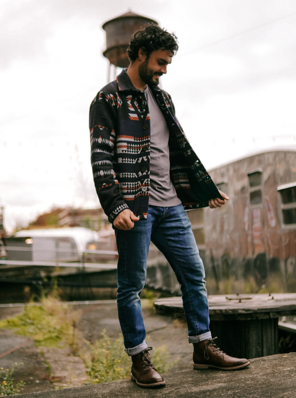 Patrón Overshirt In Azure