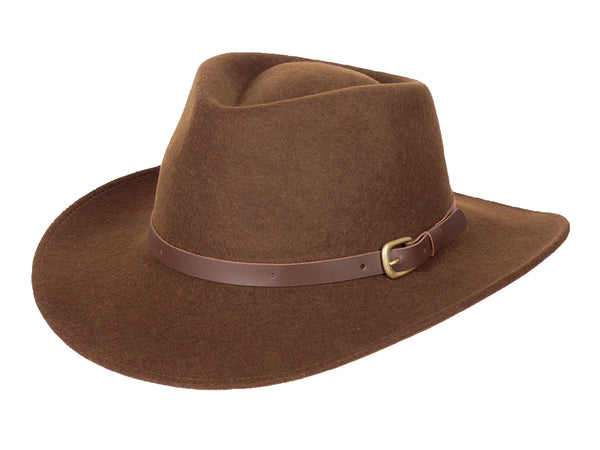 Melbourne Hat in Chocolate