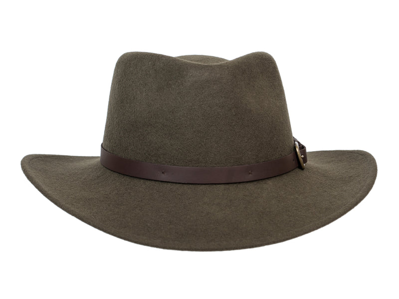 Melbourne Hat in Moss