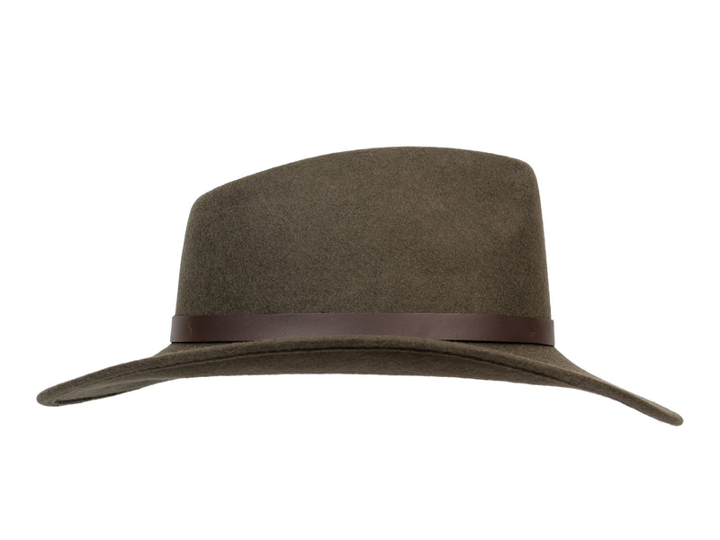 Melbourne Hat in Moss