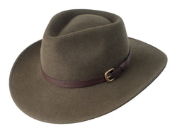 Melbourne Hat in Moss