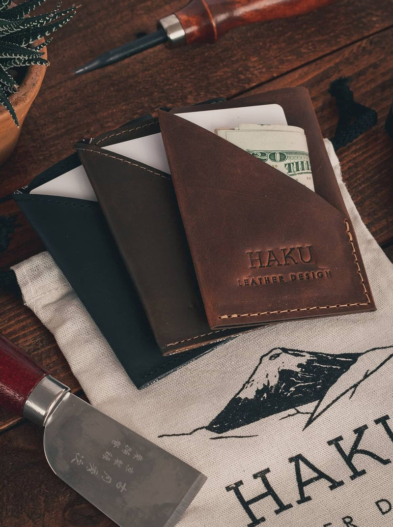Mini Wallet in Chocolate